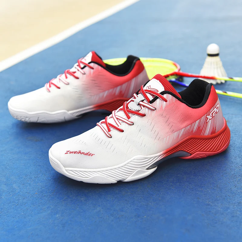 

Youth Tennis Training Shoes Professional Badminton Tennis Men's Volleyball Shoes Boys Breathable Large Size 39-47 Shoes J-15-X