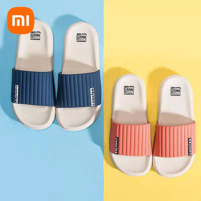 

Xiaomi Home Couple Slippers Platform Thick Summer Beach Women Indoor Slippers Floor Men Ladies Sandals Bathroom Non-slip Shoes