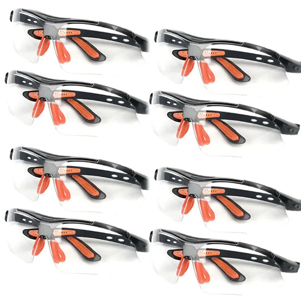 

8/1 шт. защитные очки для езды на велосипеде, рабочие женские и мужские прозрачные очки для защиты от песка, защита от брызг, ветра, пыли, очки