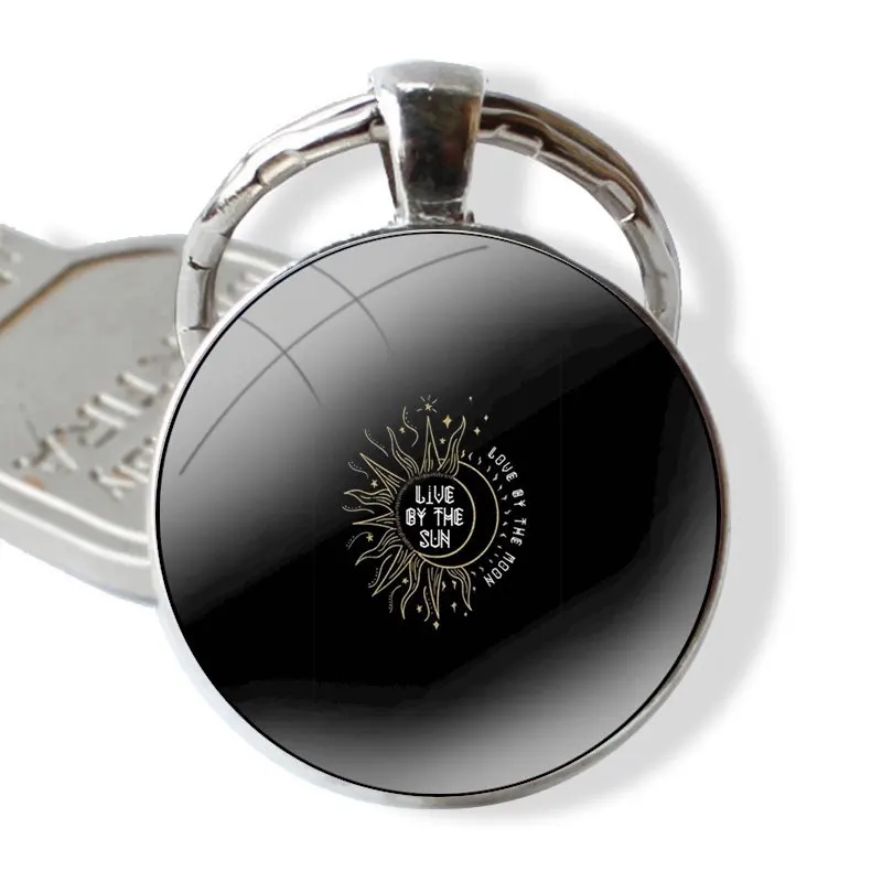 25 мм стеклянный брелок Cabohcon ювелирный подарок благородный Таро