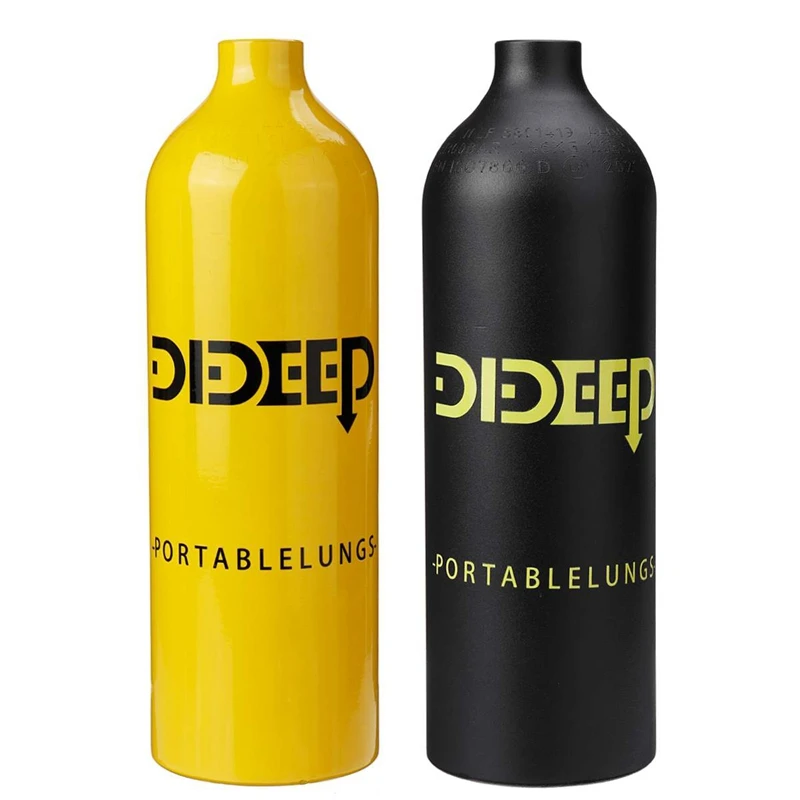 DIDEEP 1л цилиндр для подводного плавания мини-кислородный бак респиратор дайвинга