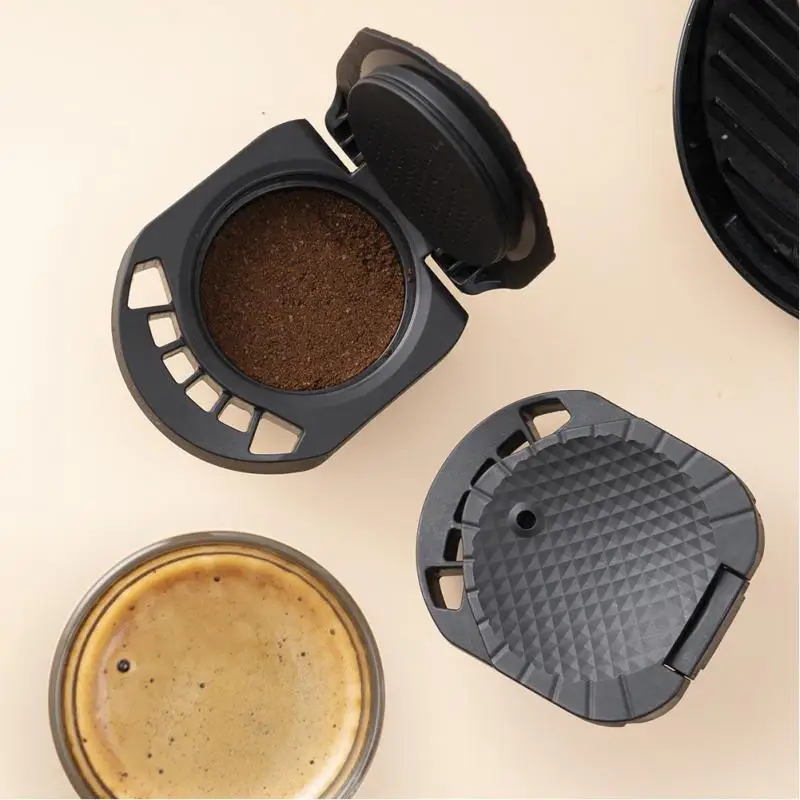 

Dolce Gusto Coffee Capsule Plus Powder Holder Reusable Plus Powder Capsule Holder Filter Basket Pod Soft Taste Sweet