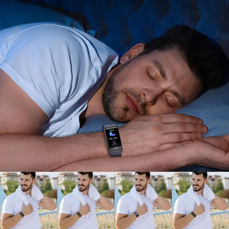 

2023 New Non-invasive Blood Glucose Health Smart Watch Men ECGPPG Blood Pressure Thermometer Waterproof Smartwatch