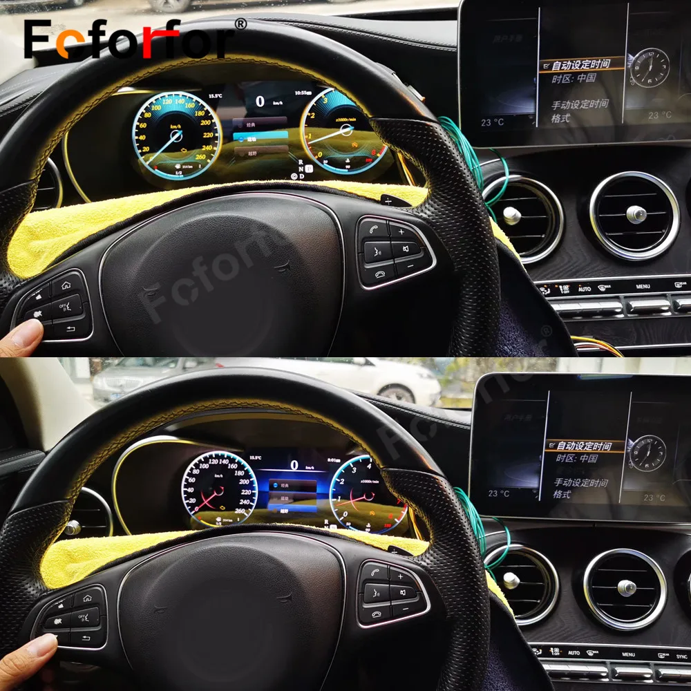 Новинка ЖК-цифровой кластер для Mercedes-Benz C/GLC W205 2015-2018 панель приборной панели