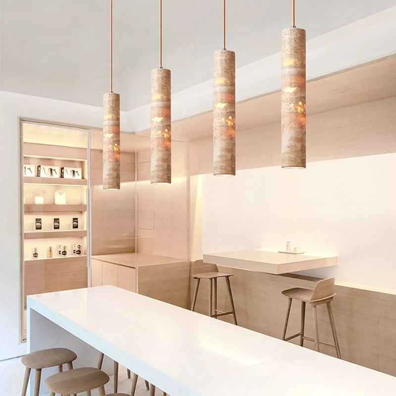 Современный новый тип подвесных светильников из натурального доломита простой