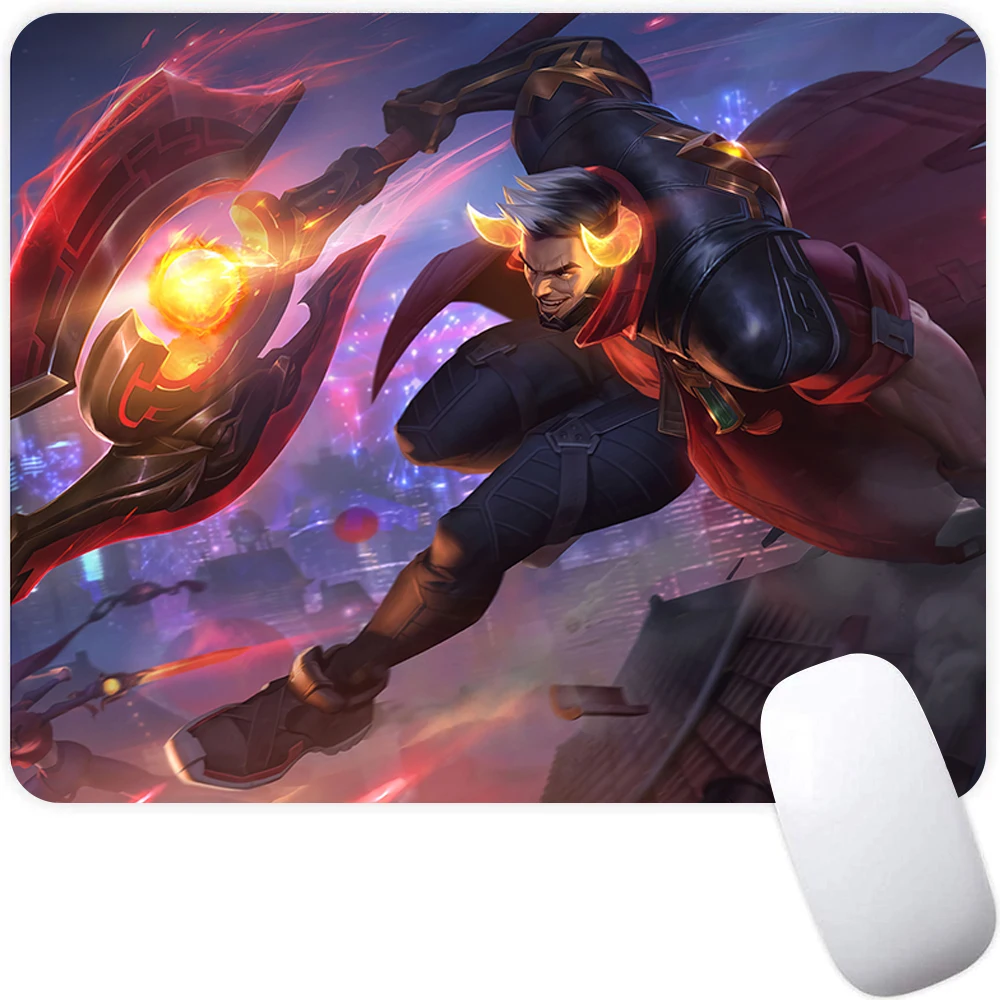 League of Legends Darius Small Gaming Mouse Pad Computer Mousepad PC Gamer Mouse Mat Laptop Mausepad XXL Keyboard Mat Desk Pad images - 6