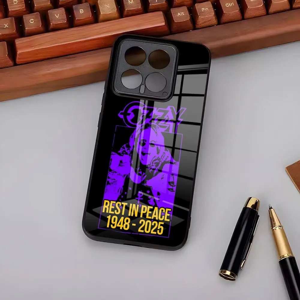 Чехол для телефона Singer O-ozzy Osbourne для Xiaomi 17 15 14 13 T Pro Ultra Redmi 15 14 Pro Plus 4G 5G A7, стеклянный чехол (art.: 3920db94d2fbb) - 3920db94d2fbb