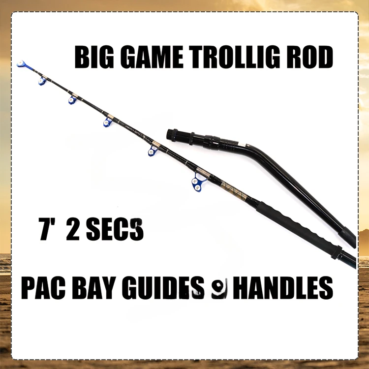 Для ловли тунца марлина Тенкара морской соленой воды большие удочки для