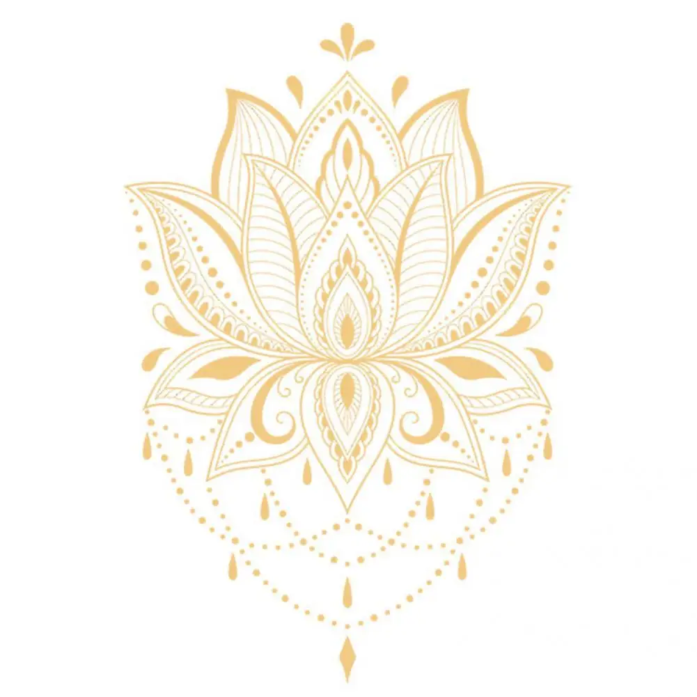 

Fashion Wall Poster Anti-fading PVC Om Pattern Mural Vinyl Meditation Decal Room Sticker Decal