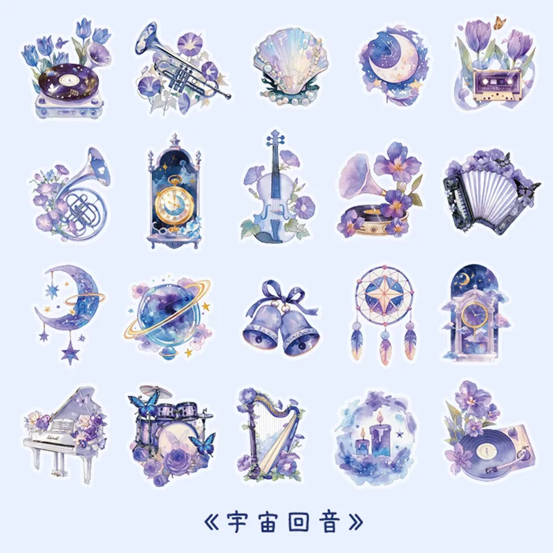 

Набор из 10 стикеров Alideco