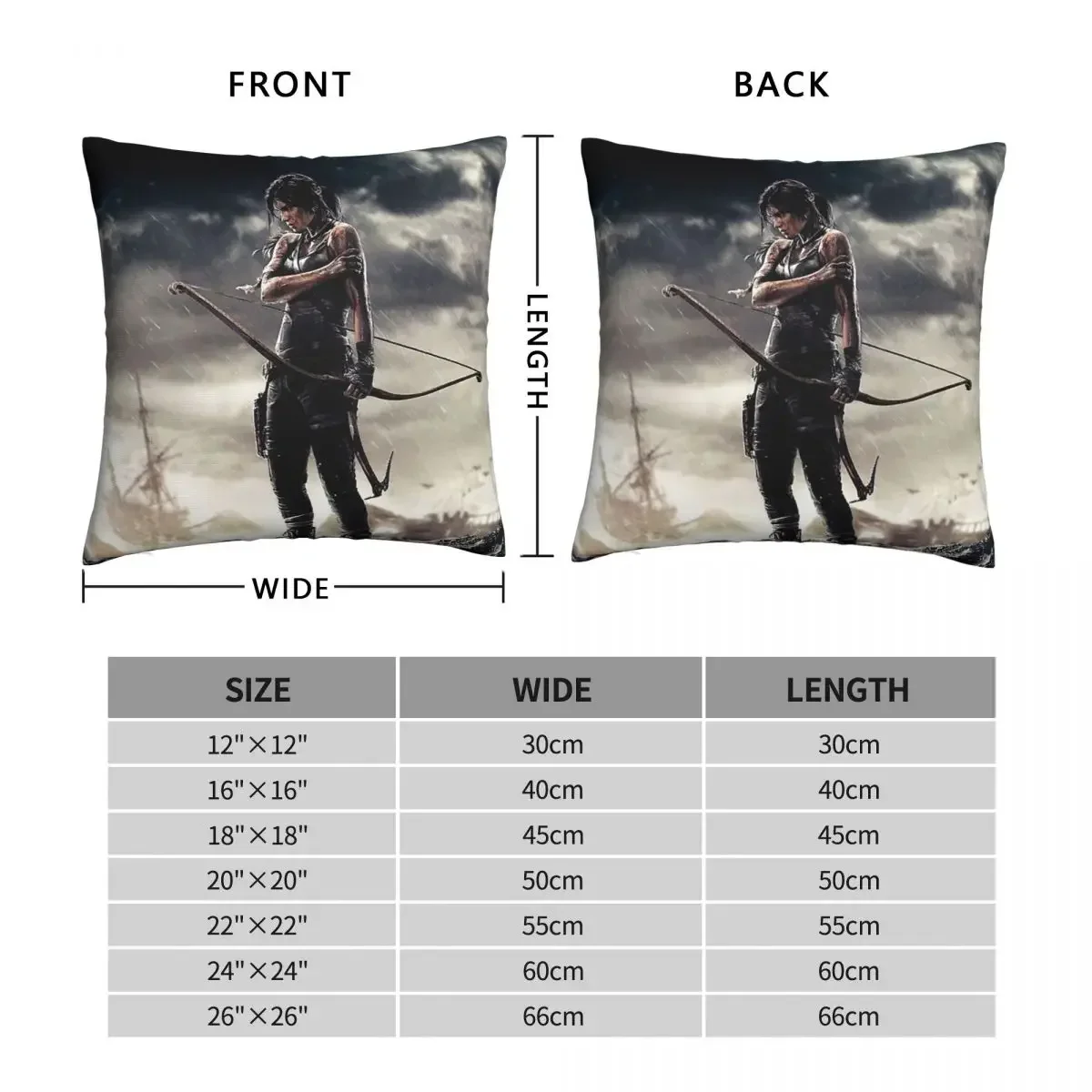 Лара Крофт под дождем строительная гробница игра Jonah Maiava для дома декоративные