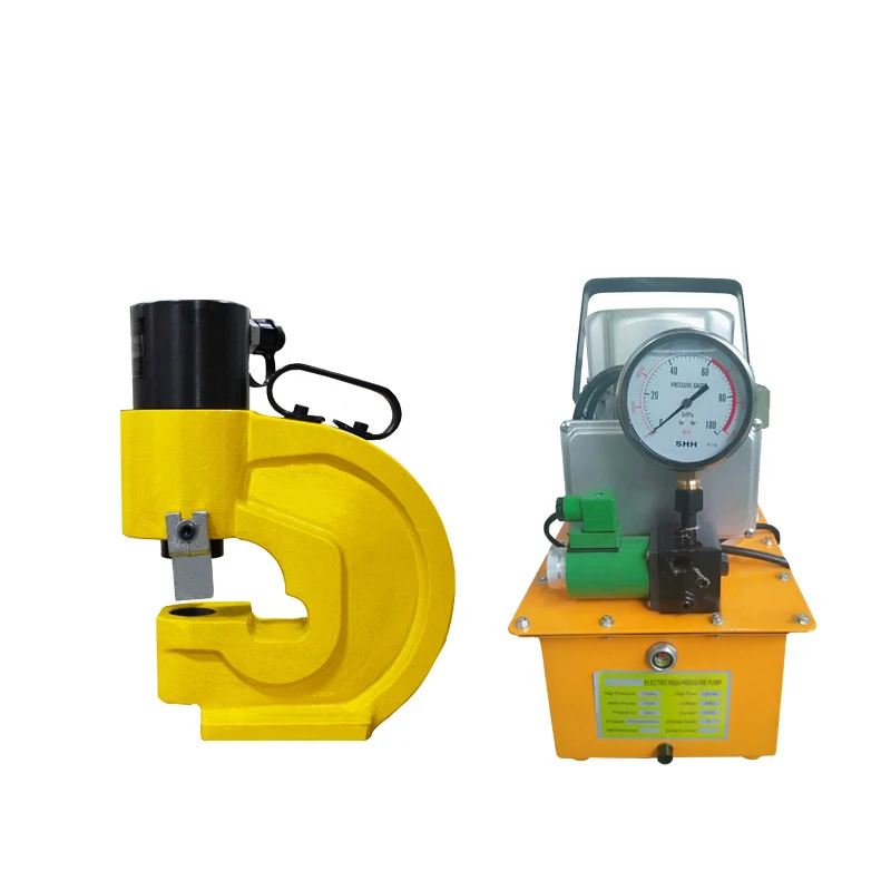 

ODETOOLS CH-70 Hot sale hydraulic manual hole punching machine hydraulic hole puncher