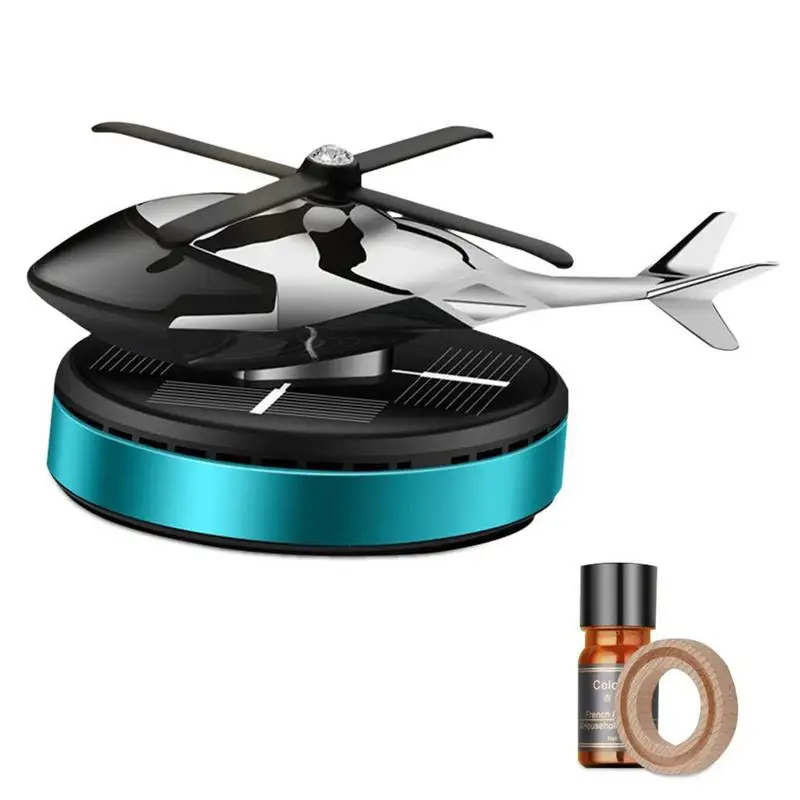 

Helicopter Car Air Freshener Interior Decorations Rotating Propeller Aromatherapy Car Air Freshener Aviation Plane Shape Car