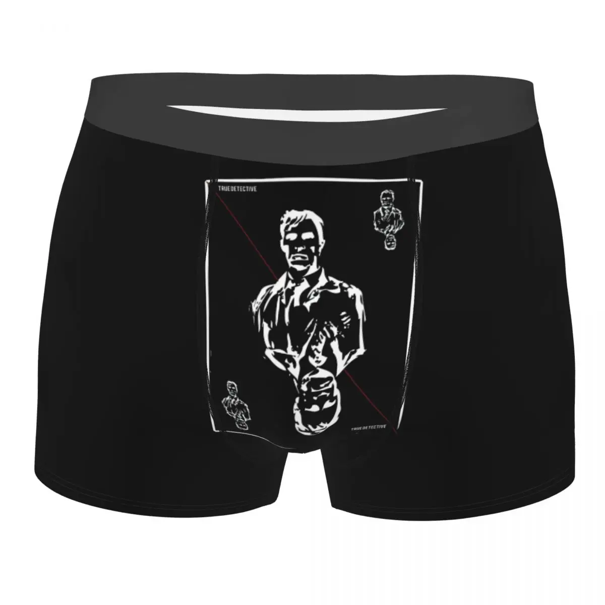 

True Detective Underpants Cotton Panties Man Underwear Sexy Detective Shorts Briefs
