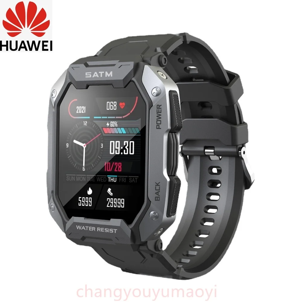 

HUAWEI New Smart Watch Men IP68 5ATM Waterproof Outdoor Sports Fitness Tracker Health Monitor Smartwatch for