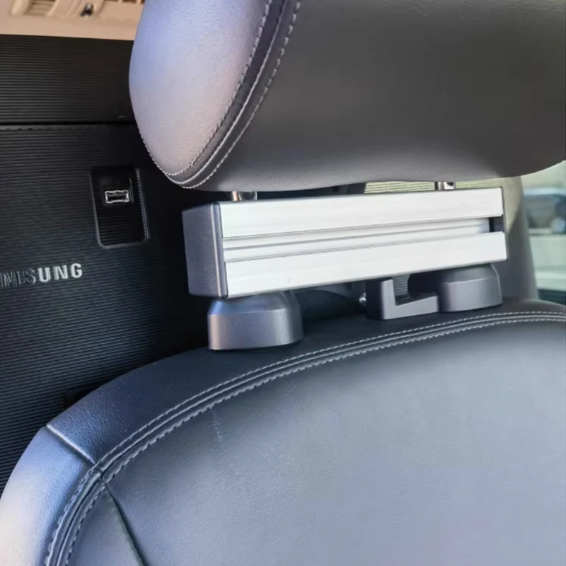 Фото Усиленный кронштейн для крепления телевизора на подголовник для VW T5 T5.1 T6 T6.1 Camper Cali, быстросъемный, VESA №1