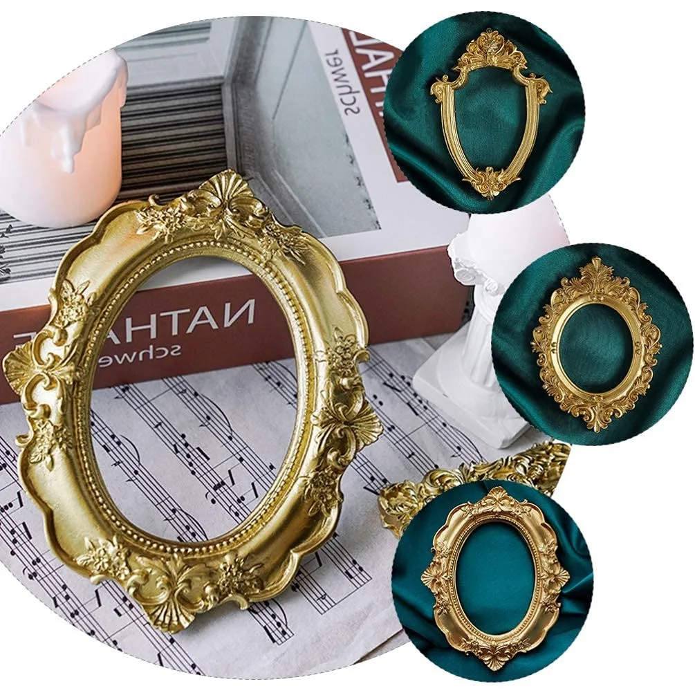 4 шт. фоторамка под старину Настенная подвесная настольный дисплей