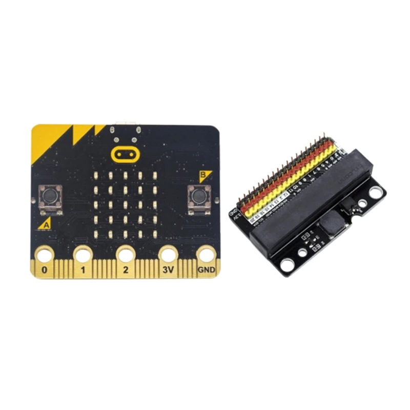 

BBC Micro:Bit Starter Kit With Microbit BBC IO V1.0 Expansion Board DIY Projects Programmable Learning Development Board