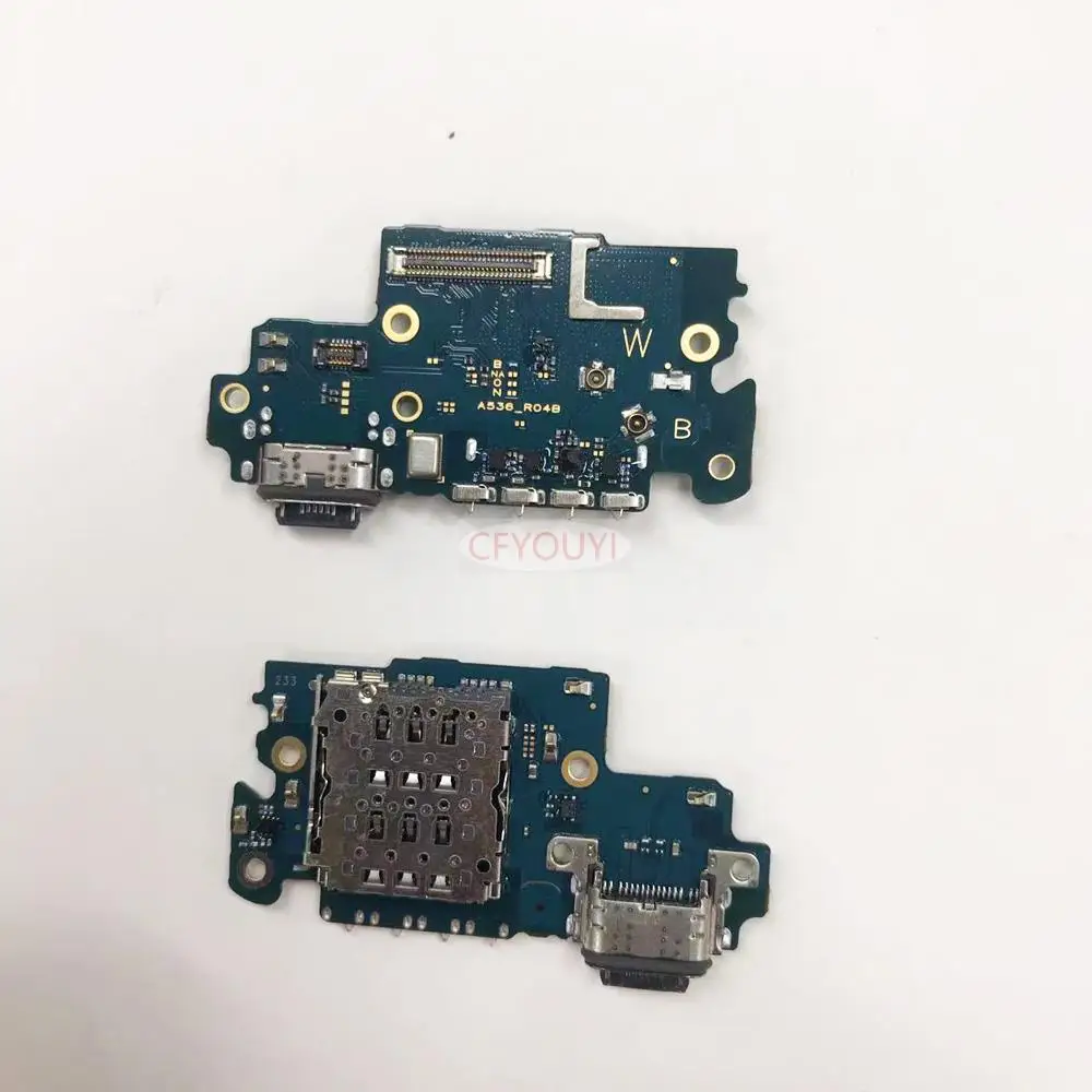 

Оригинал для Samsung Galaxy A53 SM-A536 A536 плата зарядного порта USB док-станция Соединительный гибкий кабель