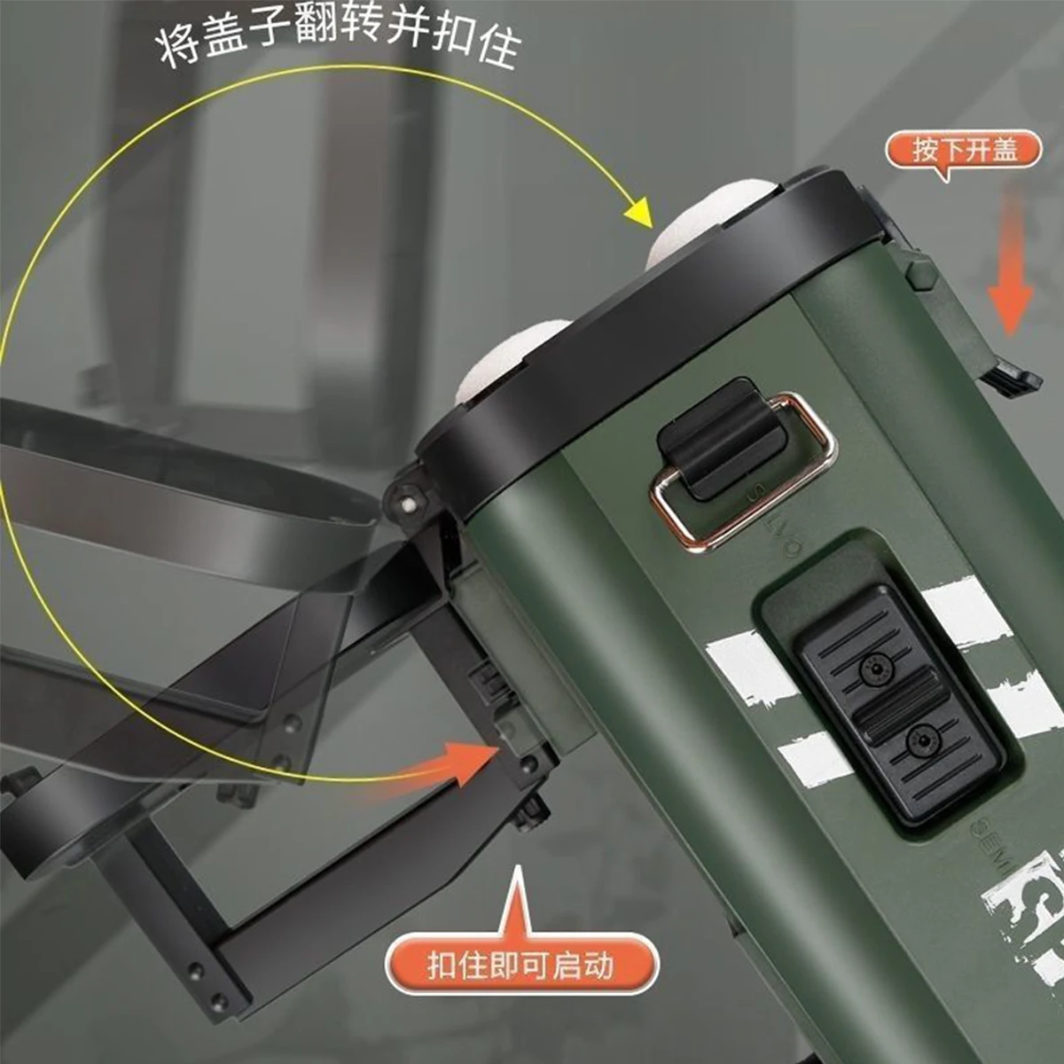 Ролевая четырехъядерная игрушка Ракетница стрельба мягкое оружие искусственное