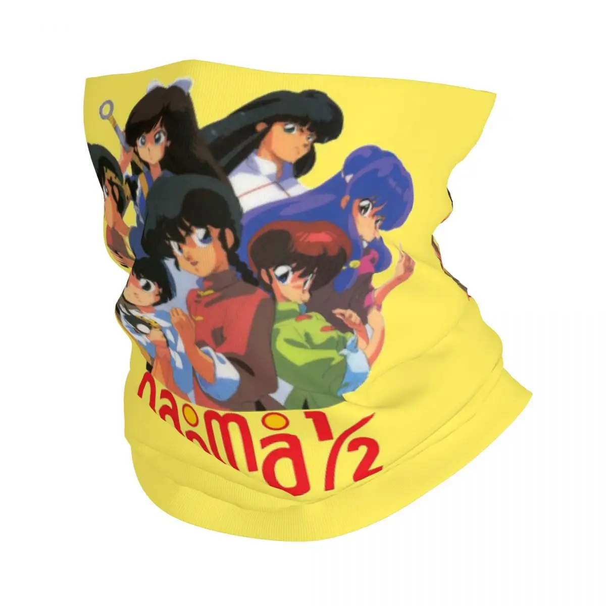 

Бандана Ranma 1/2 со свинными блоками P Chan, накидка на шею, аксессуары, волшебный шарф Ryoga hiki P-Chan, многофункциональная Балаклава