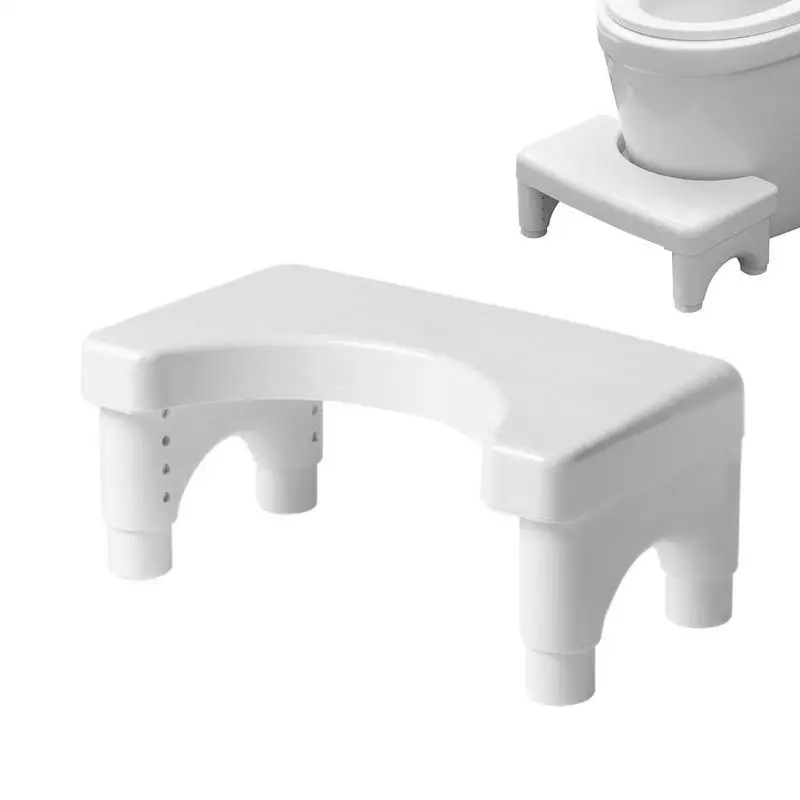 

Potty Stool 5 Inclined Anti-Slip Toilet Stools With Adjustable Heights Bathroom Pooping Accessories Adjustable Chair For