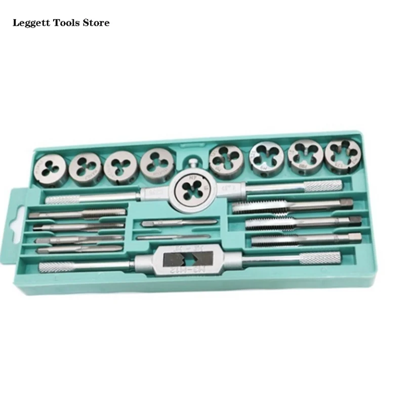 Набор гаечных ключей Tap And Die Pro 12/20 шт. M3/M12 ручной спиральный точечный прямой