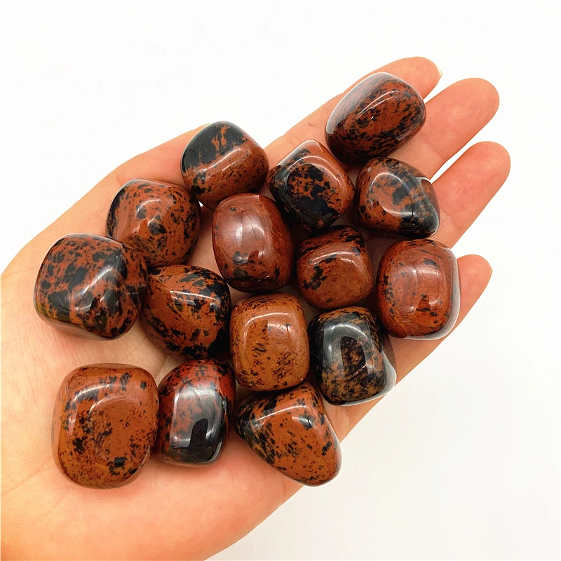 

Beautiful 100g Natural Red Obsidian Tumbled Stone Crystal Healing Polished Gravel Stone Mineral Specimen Natural Quartz Crystals