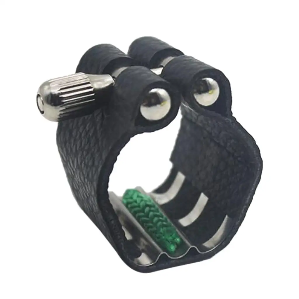 

PU Leather Soprano B Clarinet Mouthpiece Ligature for Music Instrument