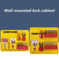 lockout tagout board station with loto devices lock out tag out kit board with 712pcs pack safety lock set hasp for padlocks