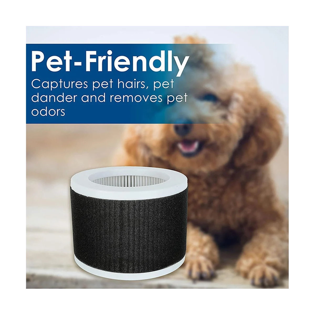 4 шт. Замена HEPA-фильтра для очистителя воздуха EPI810