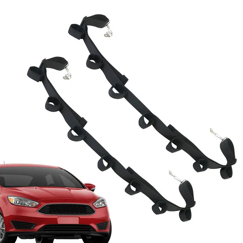 

Fishing Rod Rack 2Pcs Fishing Rod Racks Wall Or Ceiling Car Mounted Storage Rack Holds Up To 7 Fishing Rods Wall Mounted Fishing