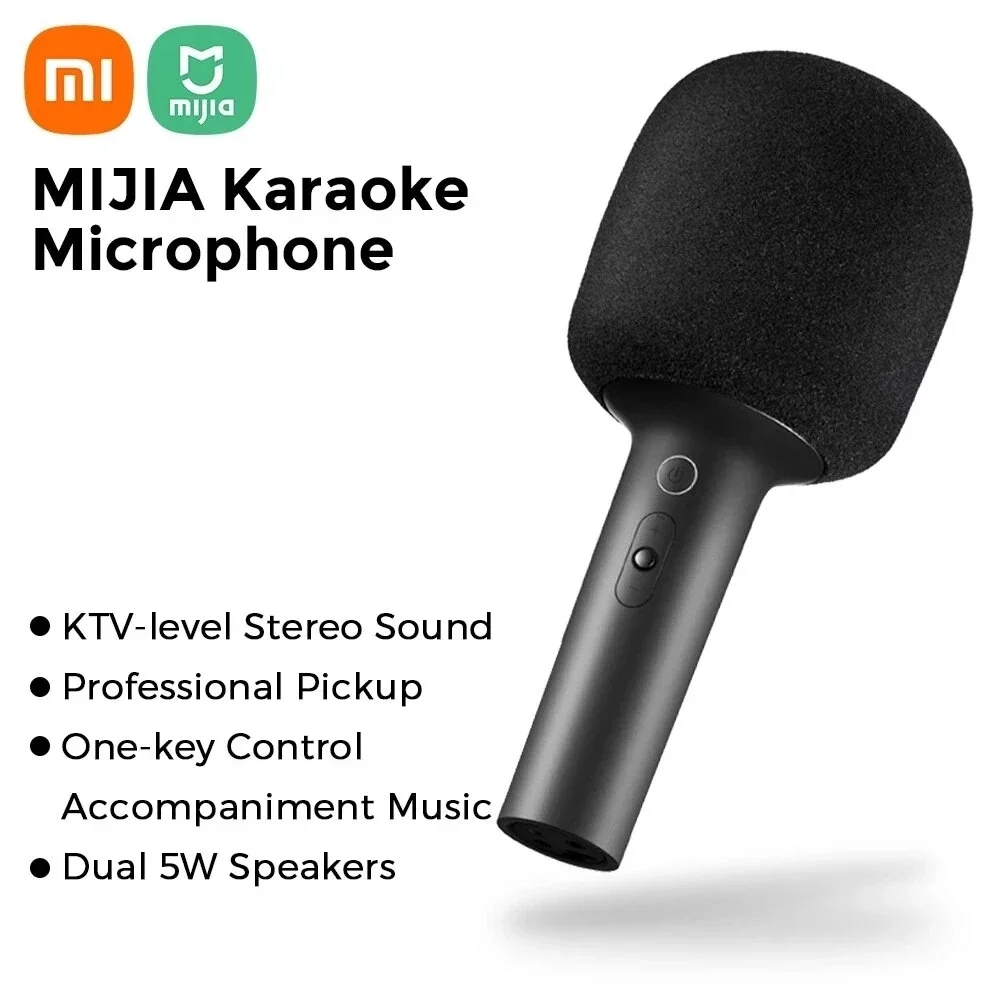 Xiaomi Mijia K-Song микрофон bluetooth 5 1 DSP шумоподавление стерео звуковой эффект двойной