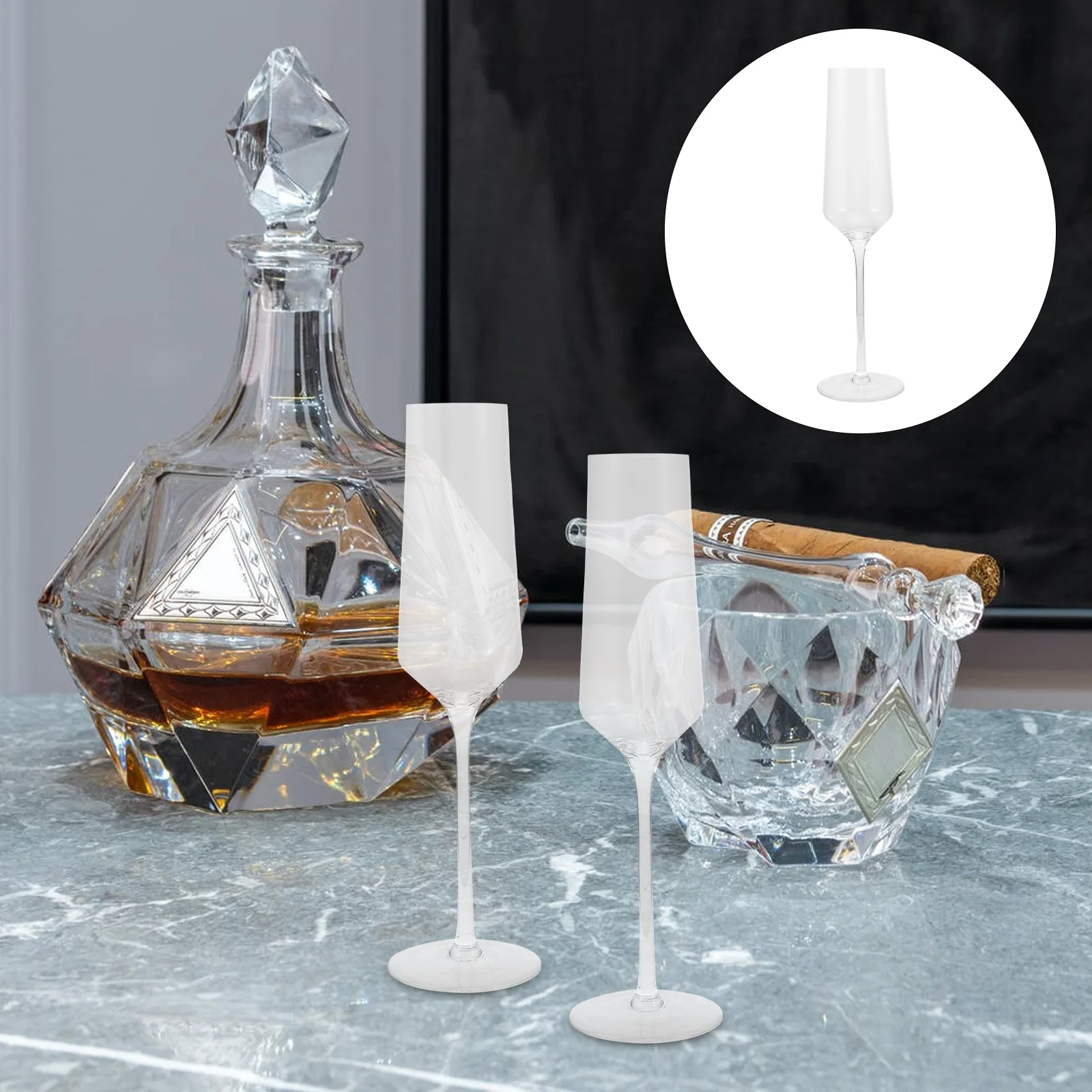 

1 Pc Elegant Premium Exquisite Creative Storage Container Goblet for Beverage