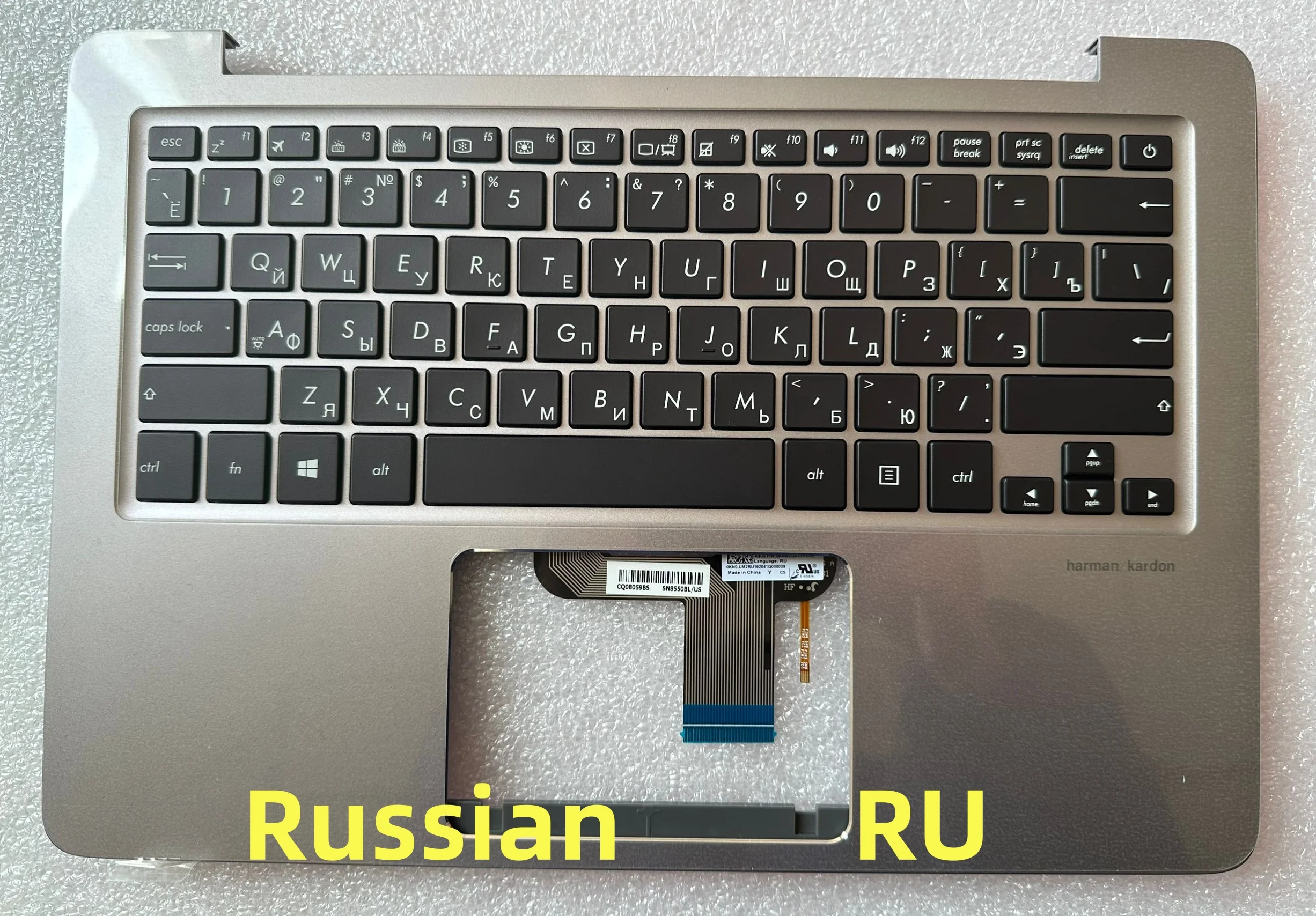 Новая русская/английская клавиатура для Asus ZenBook UX310 UX310F UX310UA UX310UQ UX410 UX410UA UX410UQ U4000U
