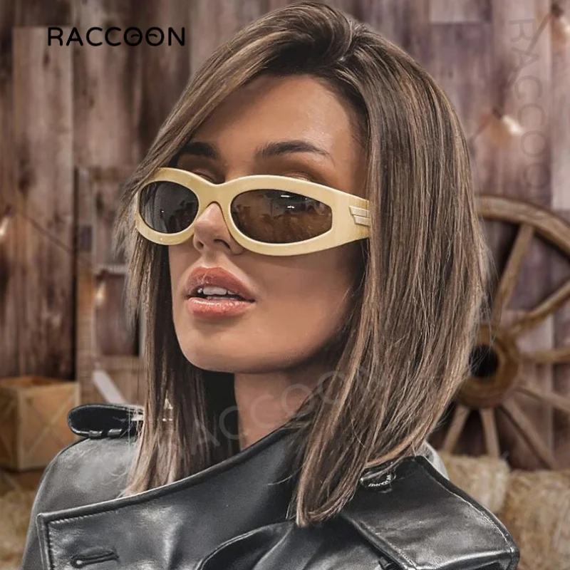 

Кошачий глаз Женщины Маленькие Овальные Солнцезащитные Очки Старинные Роскошные Модные Брендовые Дизайнерские Солнцезащитные Очки Мужчи...