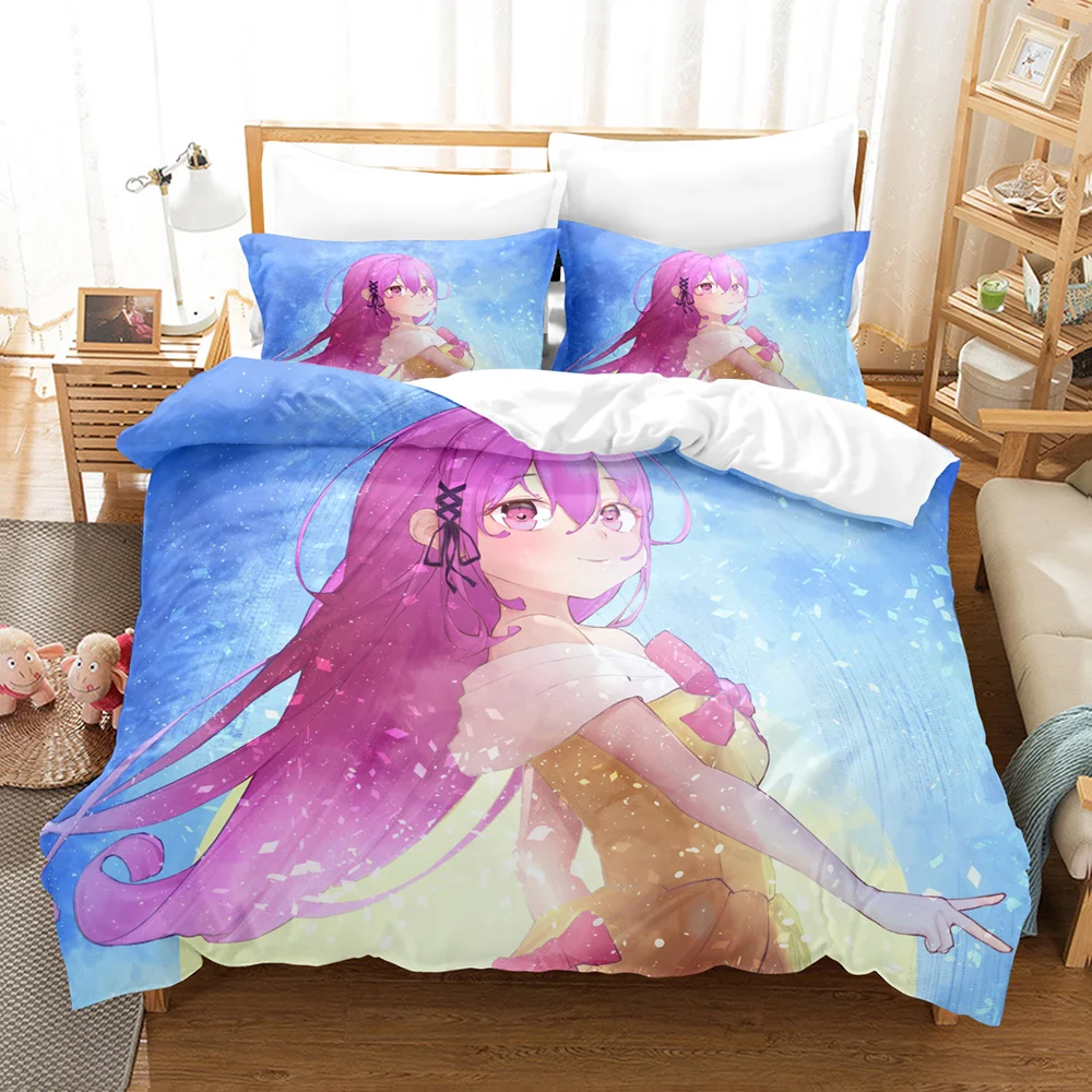 Engage Kiss Anime Bedding Set Quilt Cover Twin Full Queen King Size With Pillowcases Bed Set Aldult Kid Bedroom Decor Gift