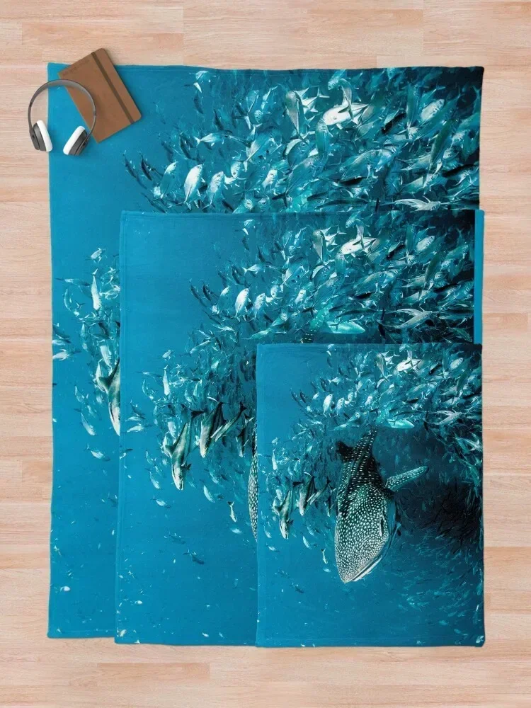 Фланелевое одеяло Whale Shark Award Winning Photo