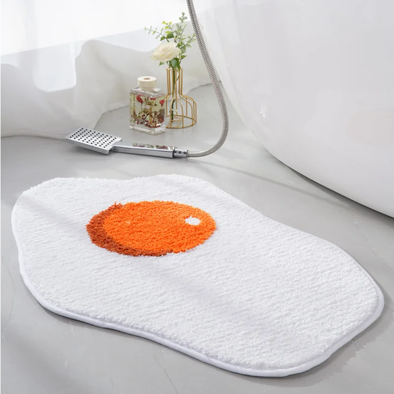 Абстрактный мраморный коврик для ванной в скандинавском стиле впитывающий