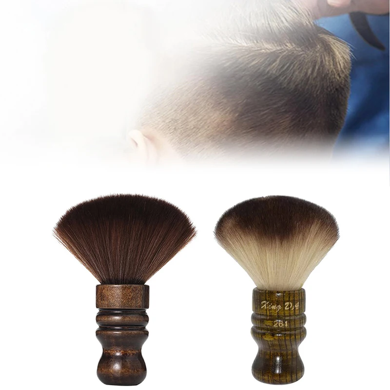 

Hair Sweeping Brush Breaking Hairbrush Hairdresser Cleaning Hairbrush Hairdressing Neck Face Dusting Brush Soft Haircut Tool