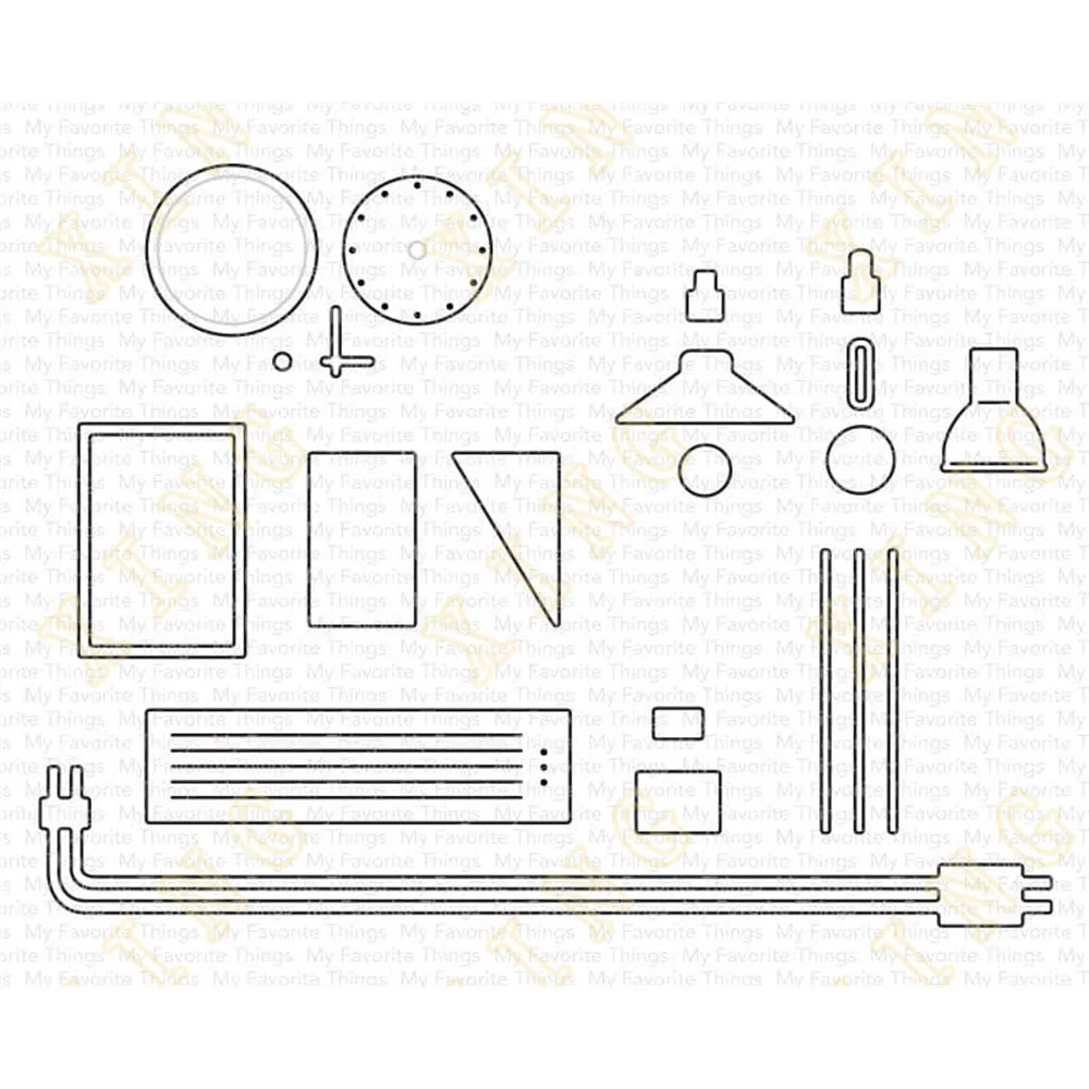 

New Industrial Finishes Metal Cutting Dies Scrapbook Diary Decoration Stencil Embossing Template Diy Greeting Card Handmade