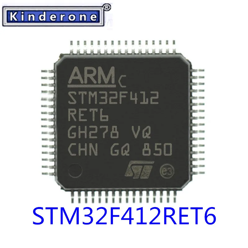 

1-10PCS STM32F412 RET6 STM32F412RET6 STM 32F412RET6 STM32 F412RET6 STM32F 412RET6 ST ARM E4 LQFP-64 MCU 100% NEW