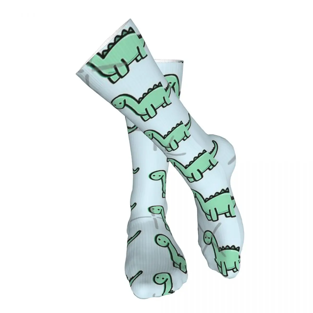 

Cute Dino Adult Stockings Breathable For Daily Matching Medium thickness All Seasons