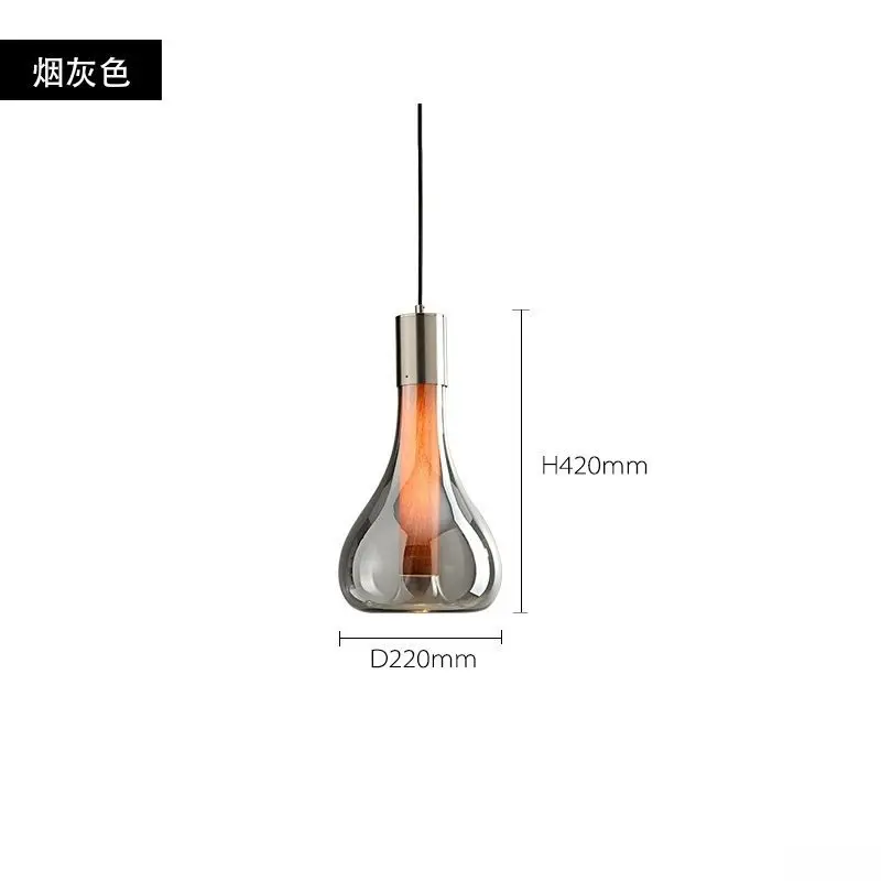 

Стеклянная подвесная люстра