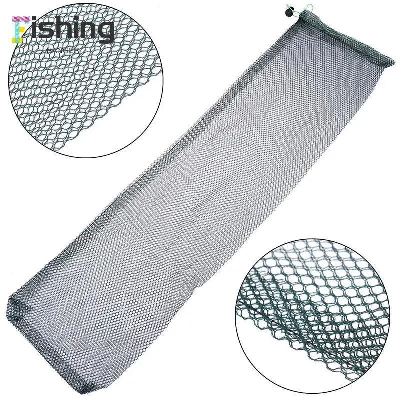 

50X20CM nylon Carp Bag Fish Keeper Net Fish basket Fishing Tackle Cage