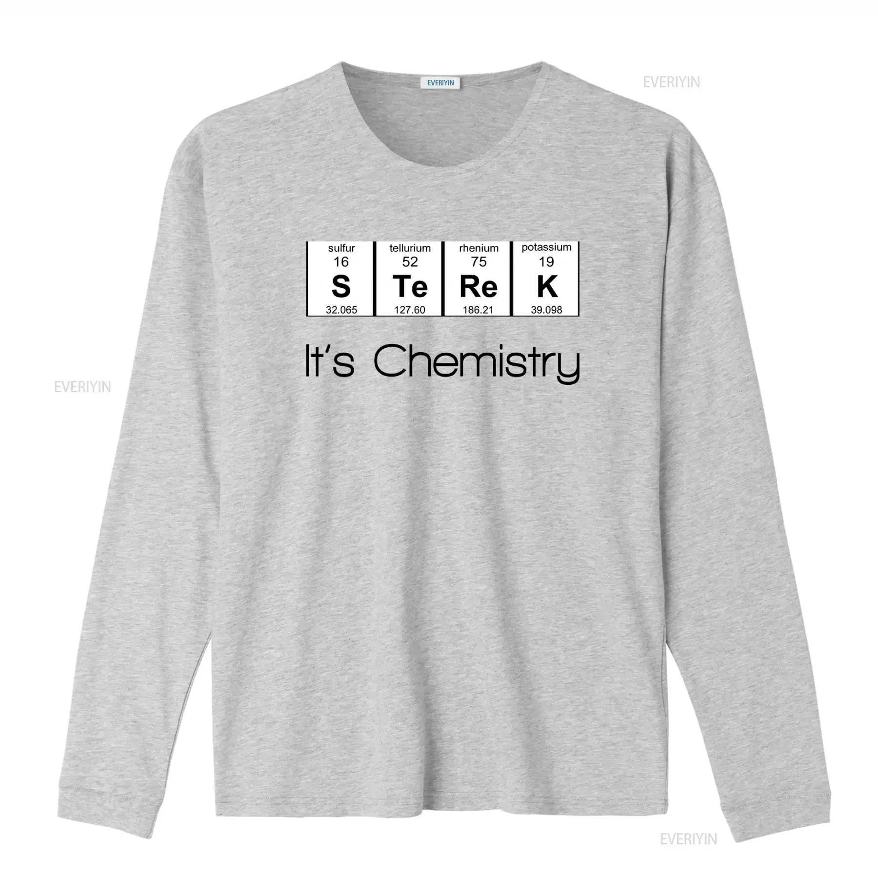 Фото Футболка T Shirtn Wolf Sterek It's Chemistry: Классическая научно-тематическая футболка в винтажном стиле с легким графическим дизайном №4