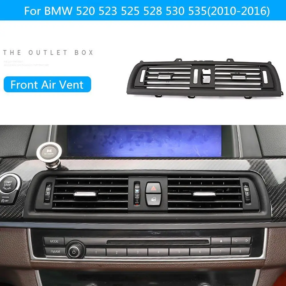 

Front row wind center air Conditioning vent grill outlet panel for BMW 5 Series F10 F18 520 523 525 528 530 535