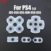 jcd 5sets silicone conductive rubber pads for ps4 jdm 055 jds 055 jdm 050 jdm 055 controller buttons repair part