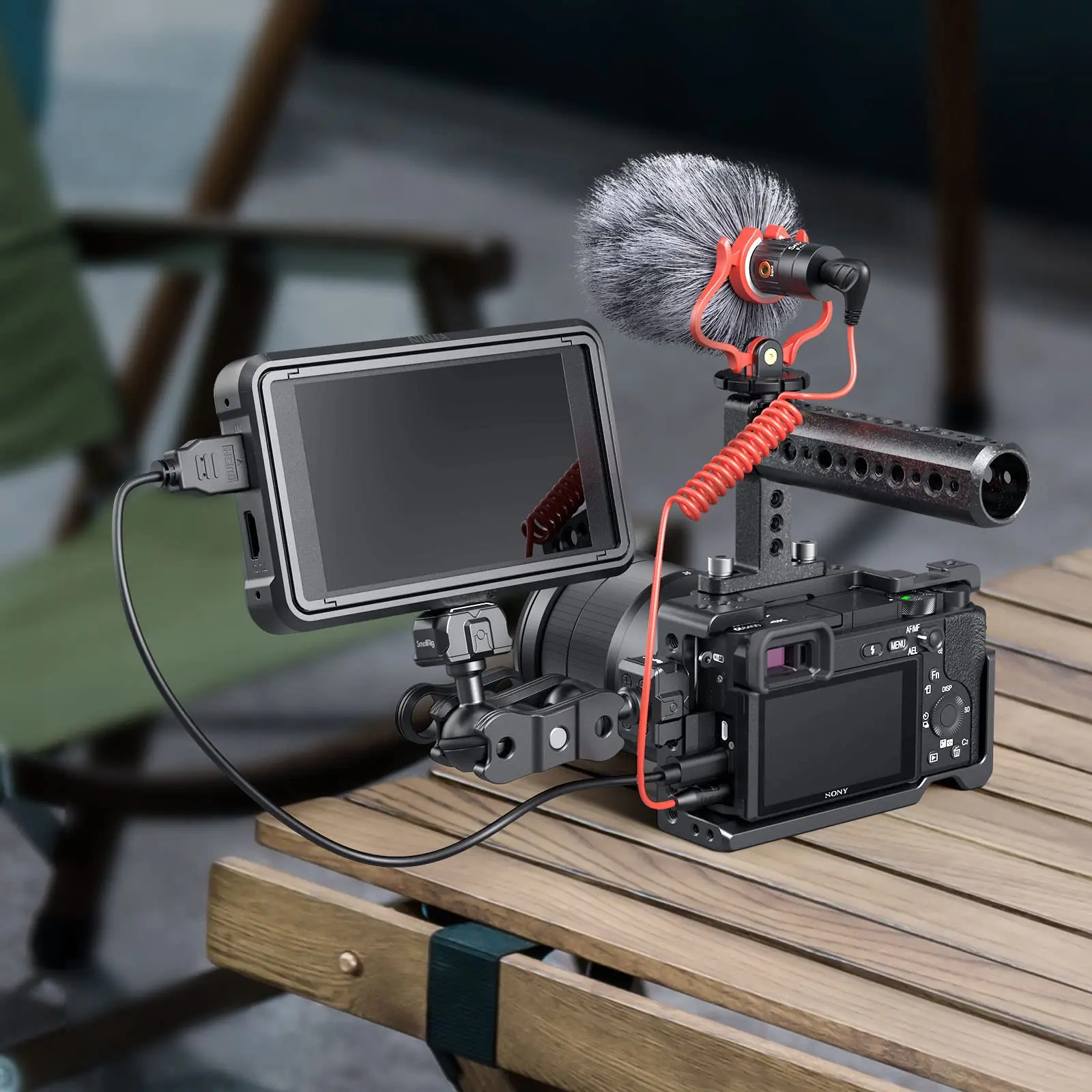 Клетка для фотоаппарата SmallRig для Sony A6000A6300A6500 (art.: 7a6116cd6) - 7a6116cd6