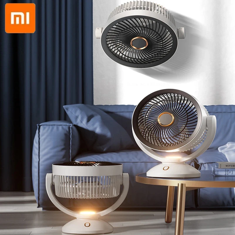 

Новый циркуляционный вентилятор Xiaomi, мощный вентилятор, бесшумный Настольный вентилятор, домашний многофункциональный регулируемый Электрический вентилятор с u